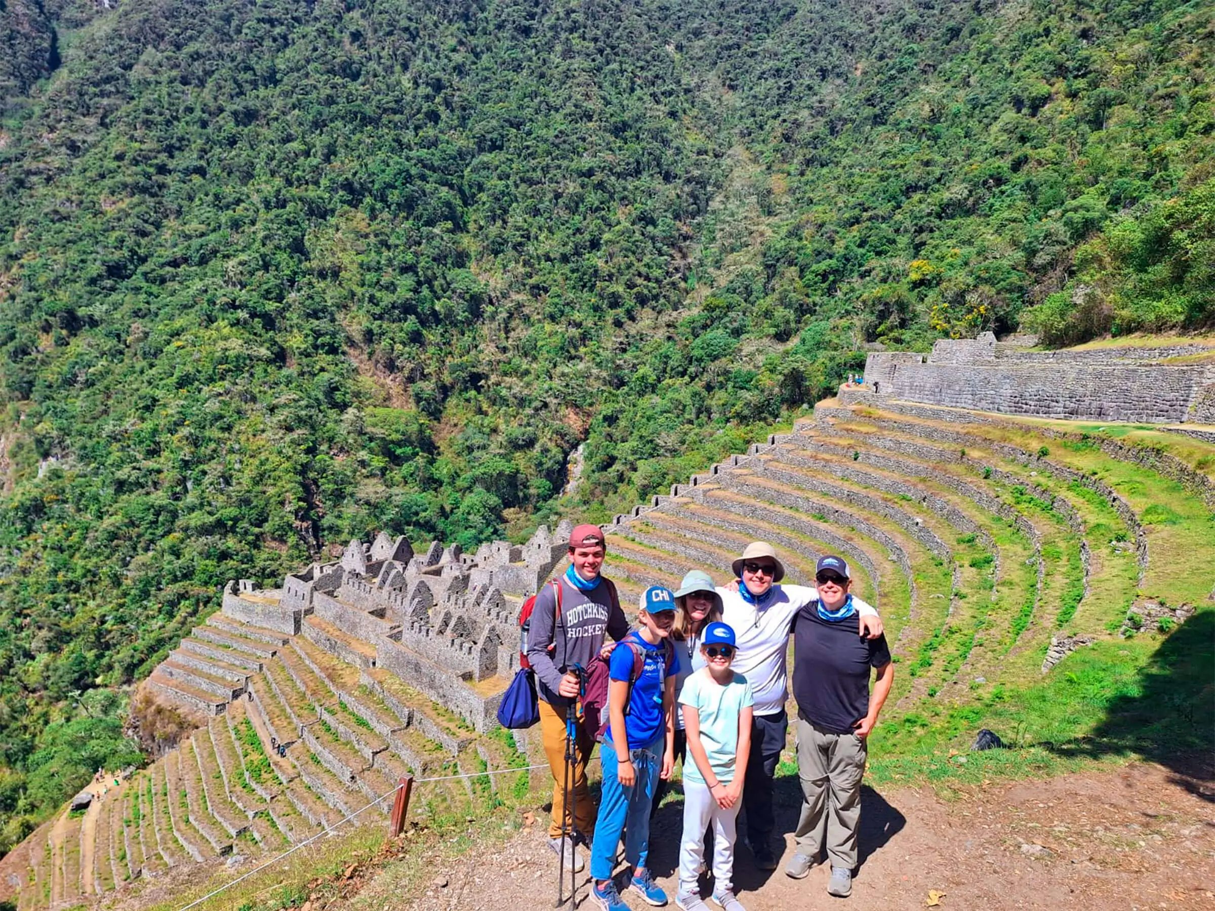 Inca Trail with children