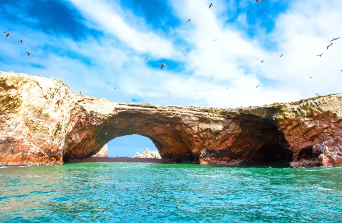 Islas Ballestas en Perú Islas Ballestas en Perú