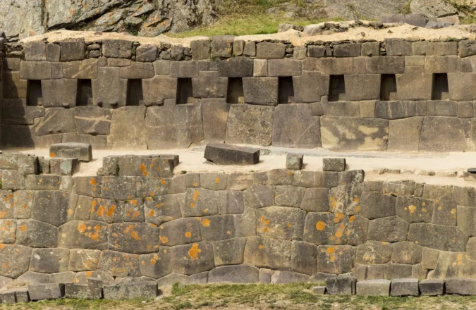 La fortaleza de Ollantaytambo en Cusco, Perú La fortaleza de Ollantaytambo en Cusco, Perú