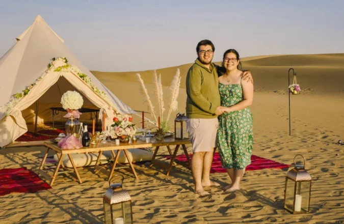 Tour noturno em Huacachina - Buggy, jantar e acampamento nas dunas