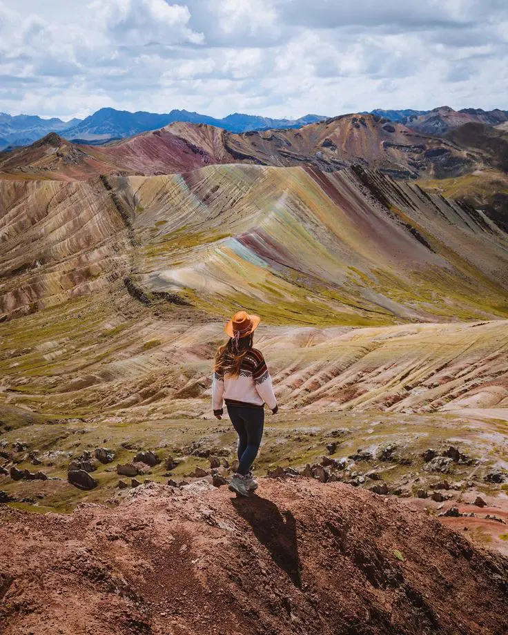 Conhecem sobre a montanha Palcoyo em Cusco