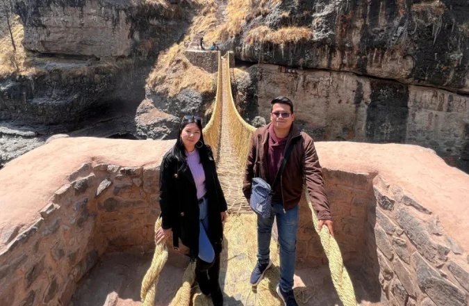 Tour Puente Qeswachaca y Cuatro Lagunas Full Day