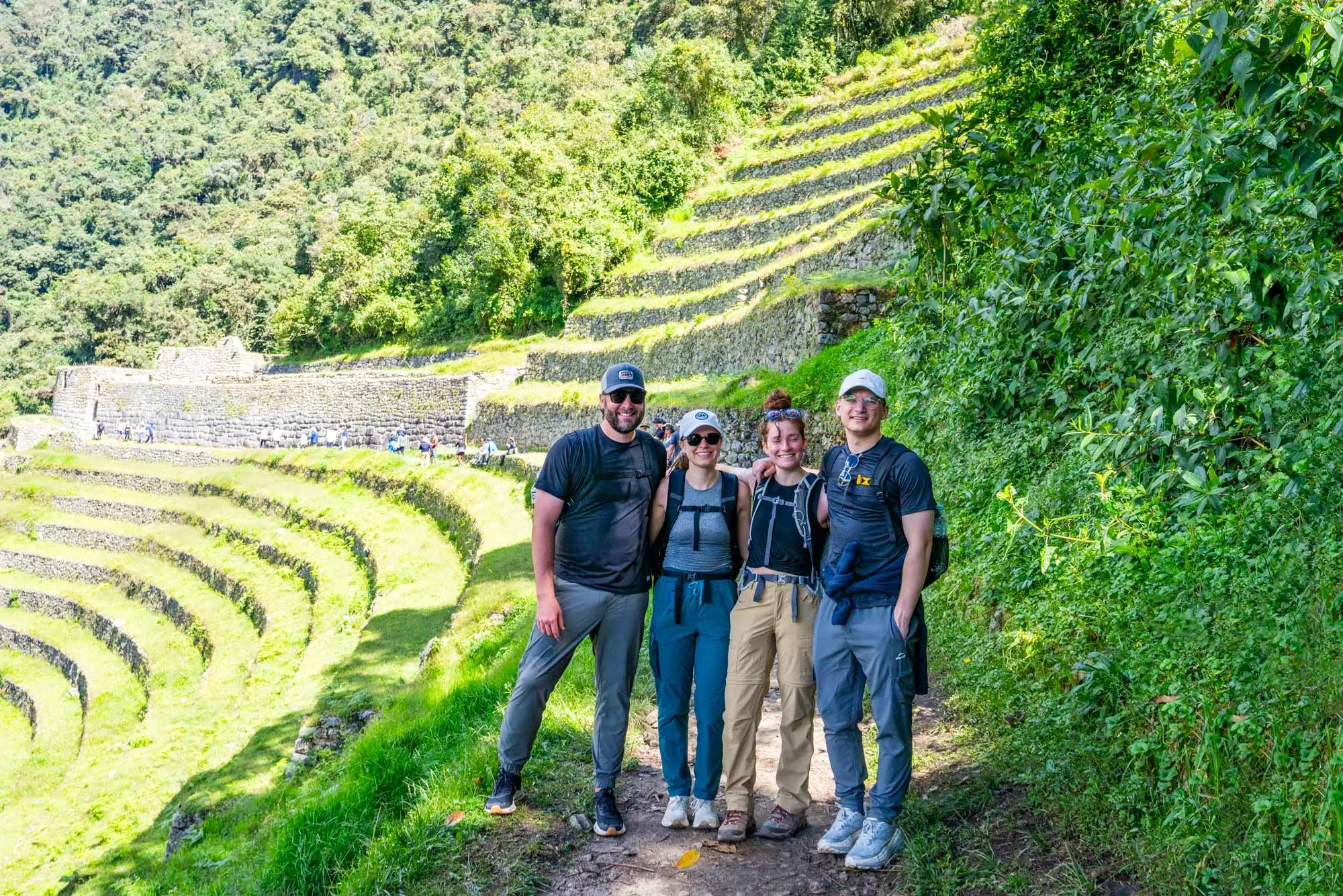 Viaje grupal terrazas-winay wayna camino inca